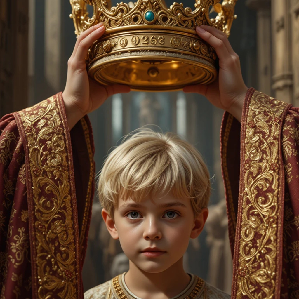 Louis IX à douze ans : le couronnement qui a façonné la France éternelle