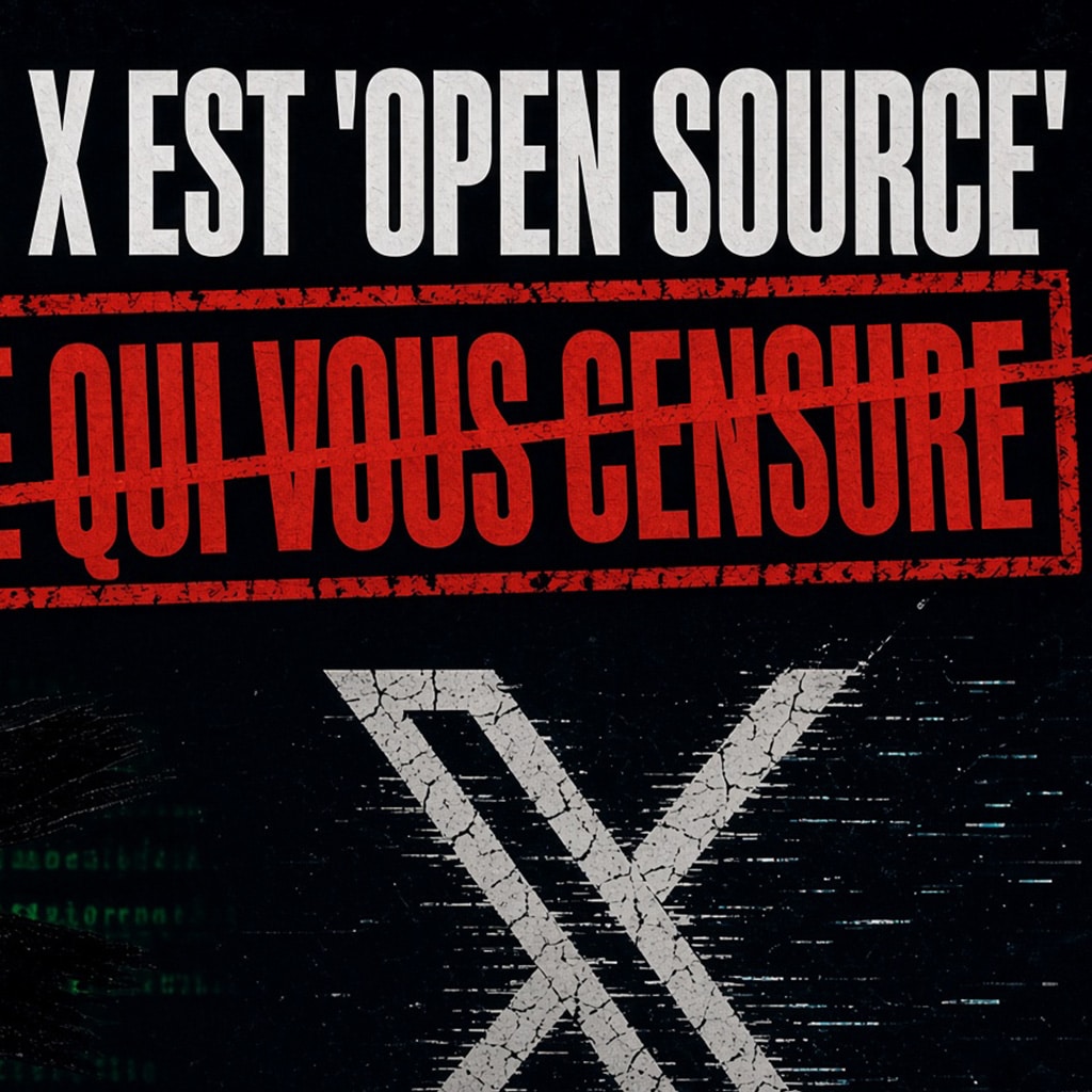 L’algorithme de X est open source… sauf la partie qui vous censure